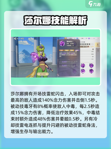 圣斗士星矢重生🔥沙尔娜强度爆表，必练角色！截图3