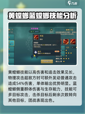 魔力宝贝复兴黄螳螂还是蓝螳螂厉害介绍截图2