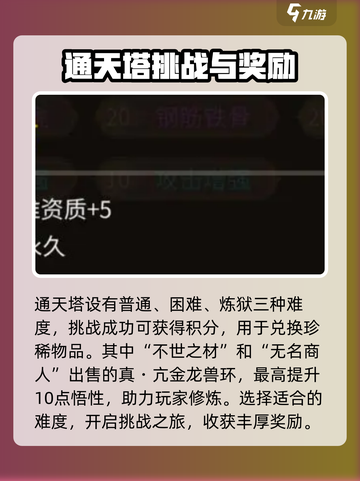 大侠立志传通天塔多少层介绍截图4