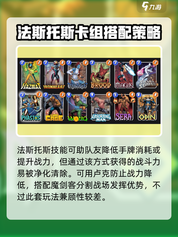 漫威终极逆转：法斯托斯🔥超强阵容搭配攻略来啦！截图2