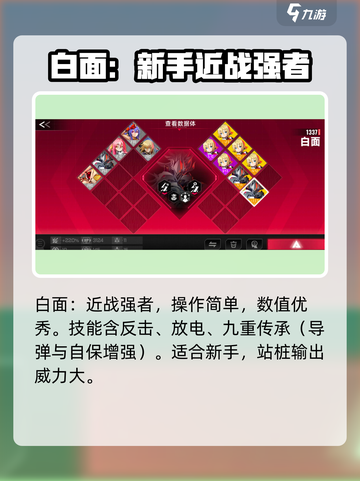 苍翼混沌效应推荐的角色有哪些介绍截图3