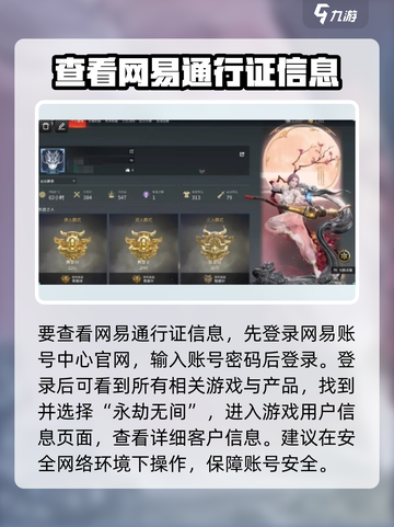 永劫无间网易通行证手机在哪看介绍截图3