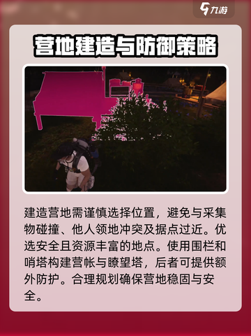 七日世界🔥营帐放置技巧大全，生存必备！截图4