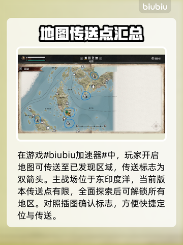 碧海黑帆😎快速旅行方法大揭秘🔥截图2