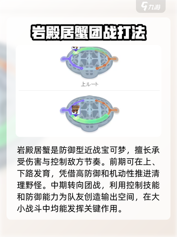 宝可梦大集结岩殿居蟹怎么玩介绍截图2