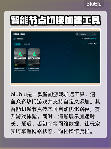 三角洲闪退？加速器来救场！🎮⚡截图3