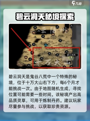鬼谷八荒手游🔥碧云洞天打法分享🎉截图2