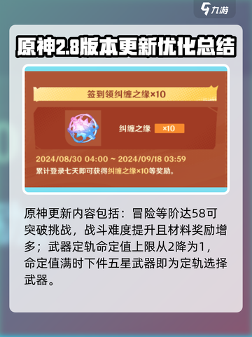 原神四周年庆活动有什么福利介绍截图4