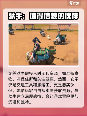 《沙石镇时光》驮牛坐骑🔥超全作用解析来啦！截图4