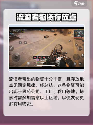 萤火突击游荡者带出来的物资在哪介绍截图2