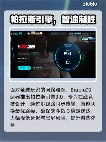🎮NBA2K26延迟丢包？一招解决卡顿烦恼！截图3