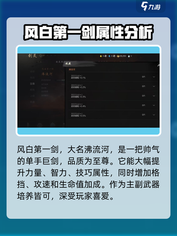 剑灵2手游风白第一剑🔥超强攻略来袭！✨截图2