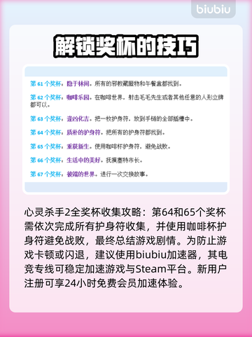 心灵杀手2💡白金全成就条件大曝光！📌截图8