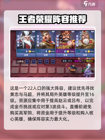 游戏名守塔阵容🔥韩信C位出道，搭配技巧全在这里！🎮截图4