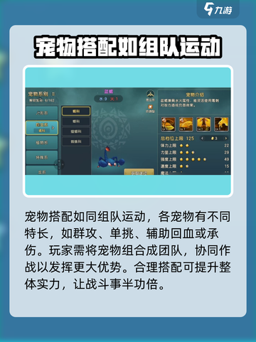 魔力宝贝复兴版🔥宠物布阵搭配全攻略！截图2