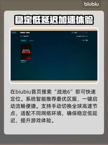 战地6加速器推荐🔥玩战地6必备神器👇截图4