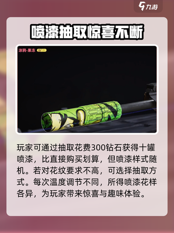萤火突击喷漆罐调多少度好看介绍截图4