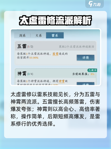 问剑长生：游戏🔥职业流派全解析！💥截图4