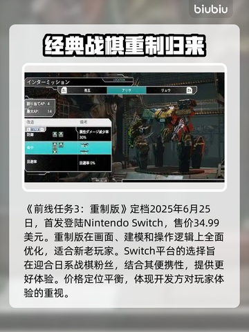 前线任务3重制版🔥价格曝光！全平台发售信息✨截图2