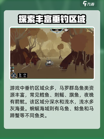 渔帆暗涌各海域鱼类分布特点介绍截图2