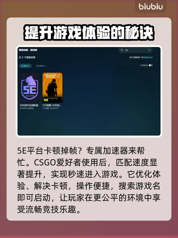 5e掉帧？用这个加速器立马解决！🚀⚡截图3