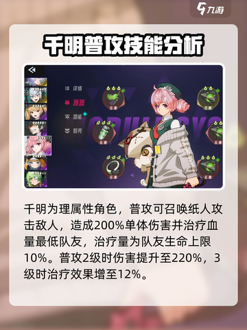 原神：伊瑟千明技能🔥超详细解析来了！截图2