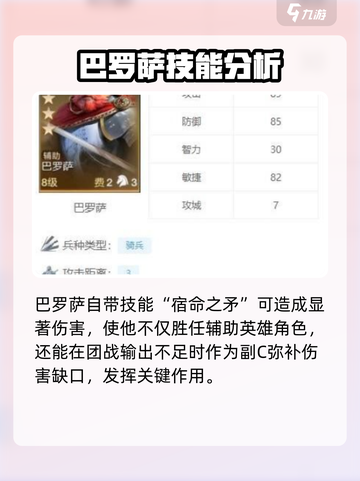世界启元🔥巴罗萨属性详解，战力飙升必买！💥截图4