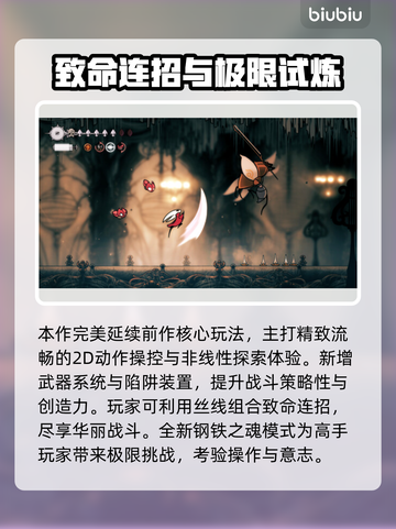🎮空洞骑士丝之歌Steam英文名曝光！截图3