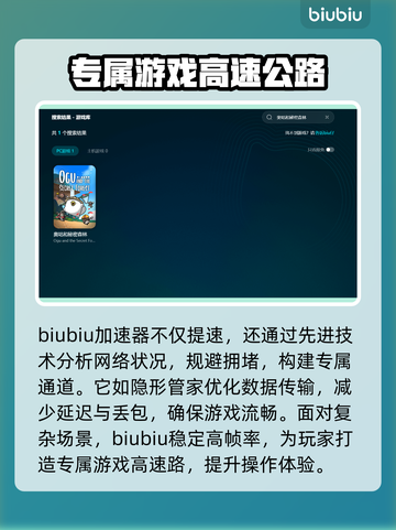 奥咕和秘密森林卡顿？用这个加速器🔥游戏流畅到飞起！🎮截图3