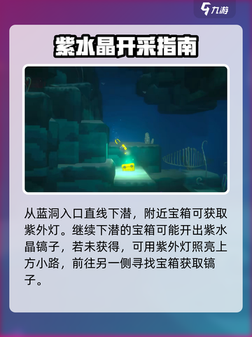 潜水员戴夫紫水晶采集攻略介绍截图2