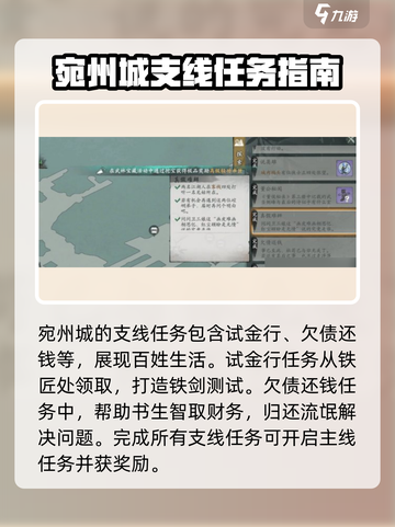 墨剑江湖🔥宛州任务全流程解析，必看❗截图2
