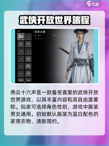 燕云十六声女性服装推荐哪个介绍截图2