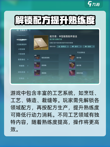 大航海时代传说工艺系统分享介绍截图2