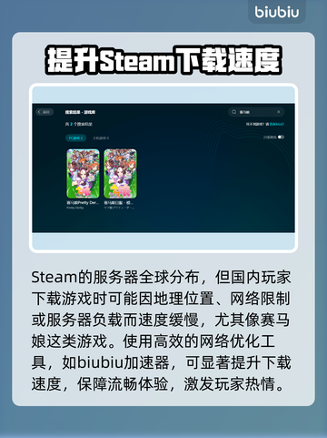 赛马娘Steam下载慢？这一招搞定！⚡截图2
