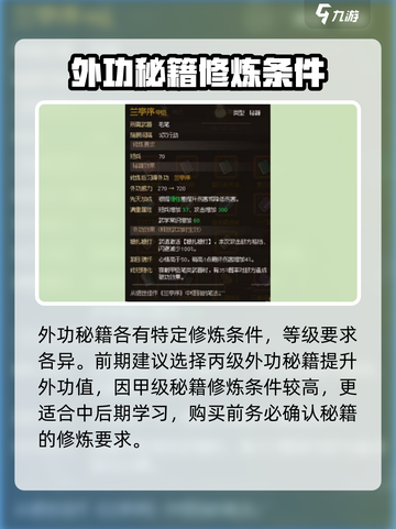 大侠立志传外功值是什么介绍截图5