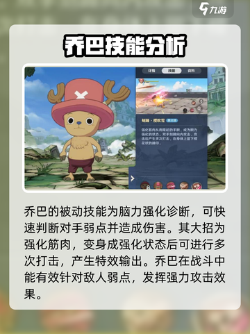 航海王壮志雄心乔巴技能分享介绍截图4