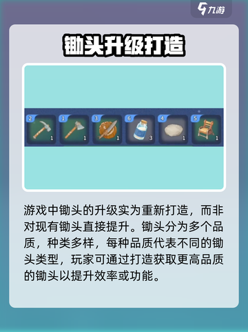 沙石镇时光💡锄头升级方法大揭秘！📌截图2