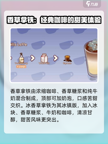 咖啡菜单大揭秘！玩游戏赢配方☕🎮截图4