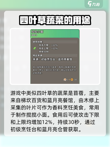 沙石镇时光💥四叶草的神秘菜品大曝光！🌱截图2