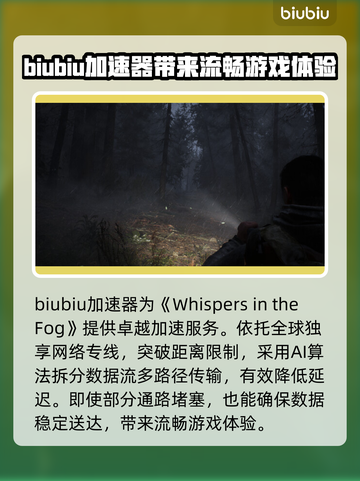 雾中的呢喃🔥WhispersintheFog加速器推荐🚀游戏必备！截图4