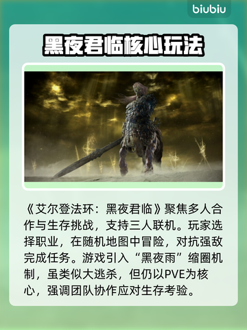 艾尔登法环黑夜君临🔥是网游？游戏玩法大起底！截图3