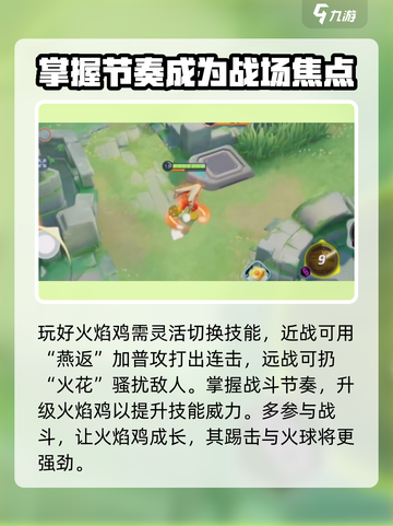 宝可梦大集结火焰鸡怎么玩介绍截图4