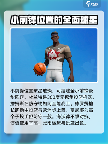 全明星街球派对球员名单介绍截图4