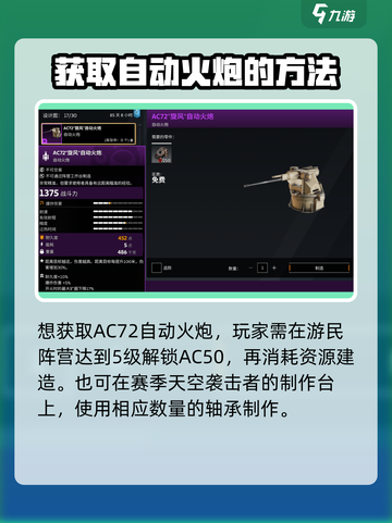 创世战车AC72🔥详解，玩转游戏必备！截图4