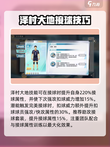 排球少年手游🔥泽村大地效果超详细解析来啦！截图4