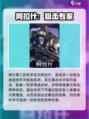 硬核机甲启示强度排行一览介绍截图4