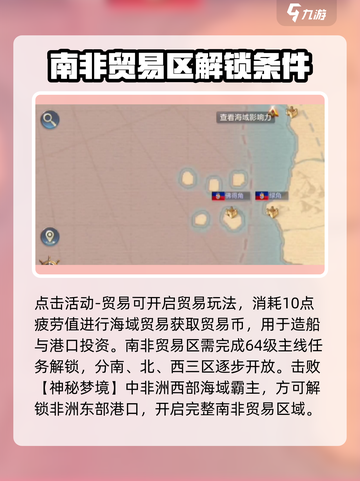 黎明之海🔥非洲贸易玩法攻略，暴富路线大揭秘！💎截图2