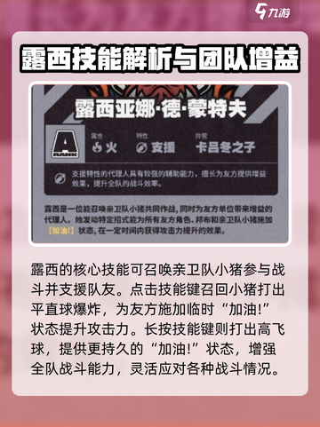 绝区零🔥露西定位大起底，超强辅助等你来玩！截图2
