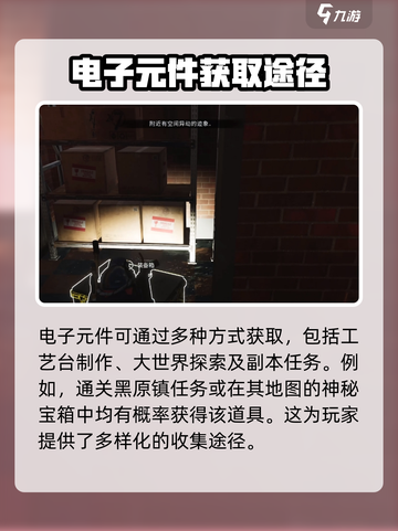 七日世界电子元件怎么获得介绍截图4