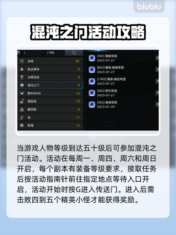 命运方舟混沌之门玩法大揭秘💥🔥截图2